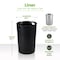 Alpine Industries 50 Gal. Rigid Plastic Waterproof Insert Liner With Handles For Round Indoor Trash Can. ALP475-50-L - alternate 4